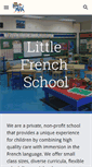Mobile Screenshot of littlefrenchschool.org
